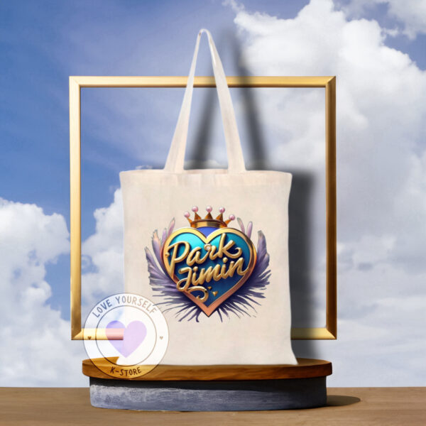 TOTE BAG JK ALAS NEGRAS BEIGE