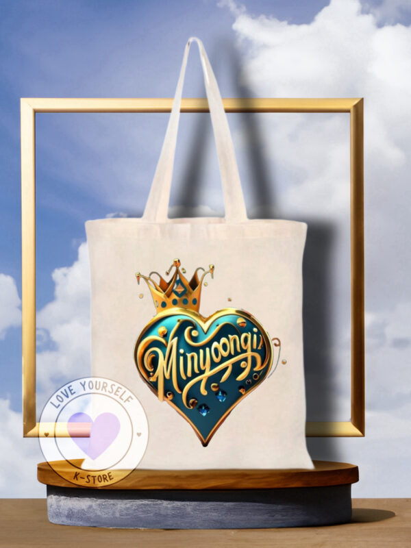 TOTE BAG SUGA YONGI BEIGE