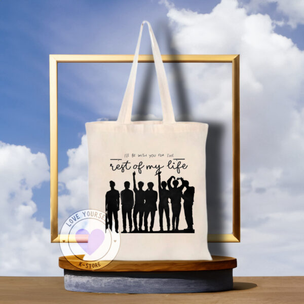 TOTE BAG TODOS BTS SOMBRA BEIGE