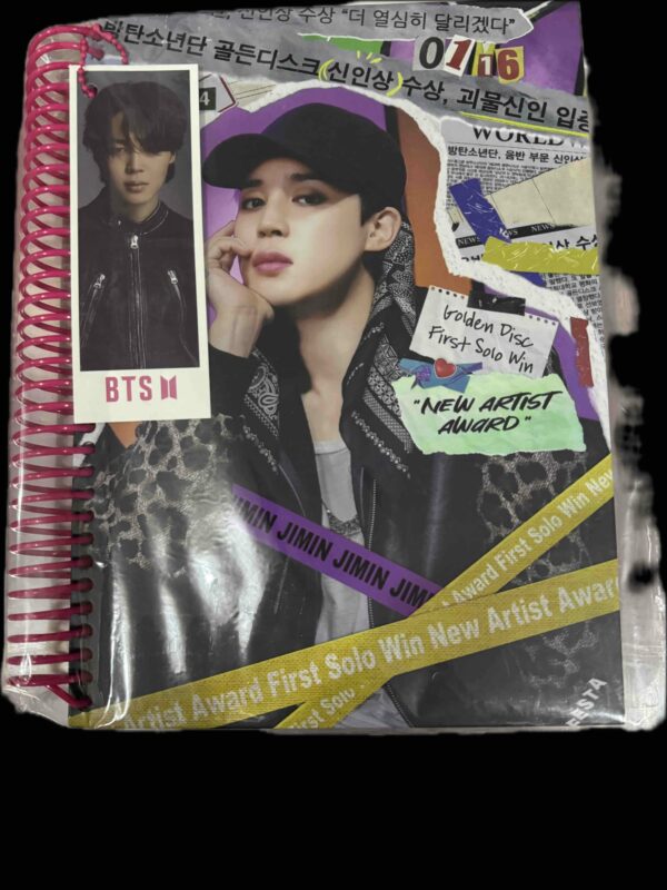 CUADERNO TRES MATERIAS JIMIN