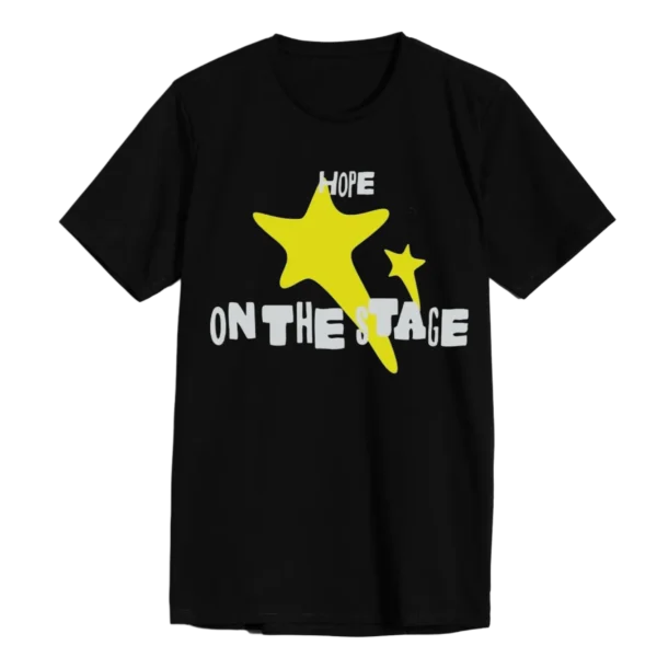 POLERA JH NEGRA ESTRELLA