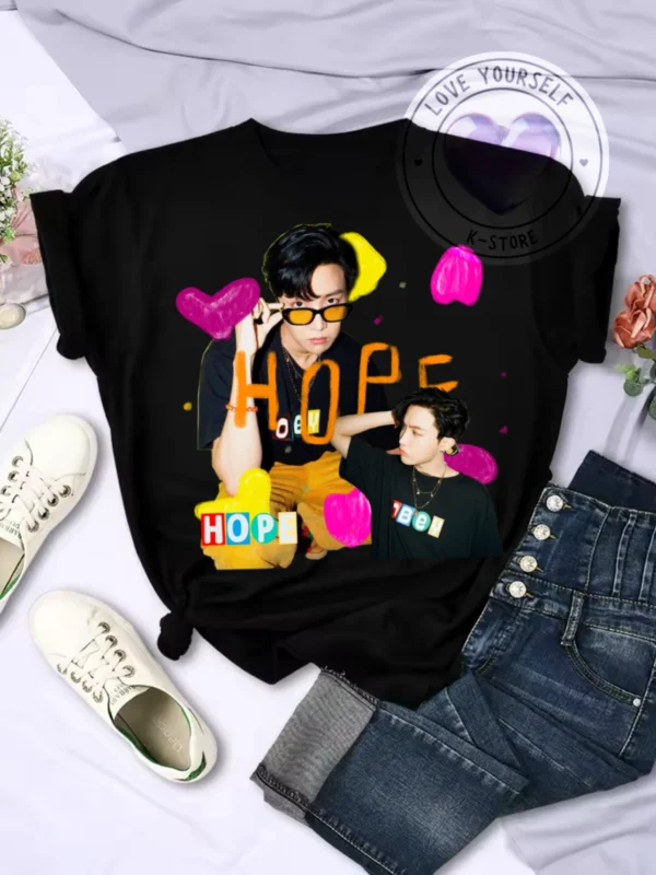 POLERA JH NEGRA HOPE