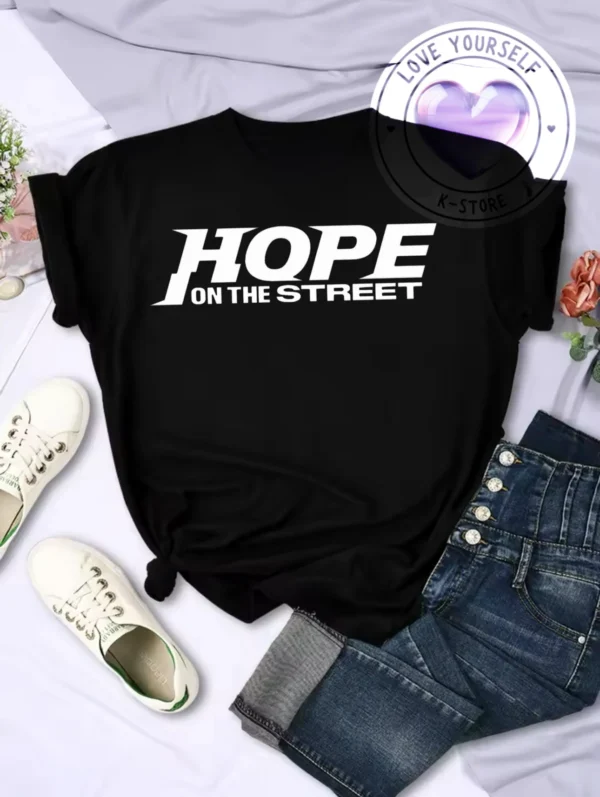 POLERA JH NEGRA LETRAS BLANCAS