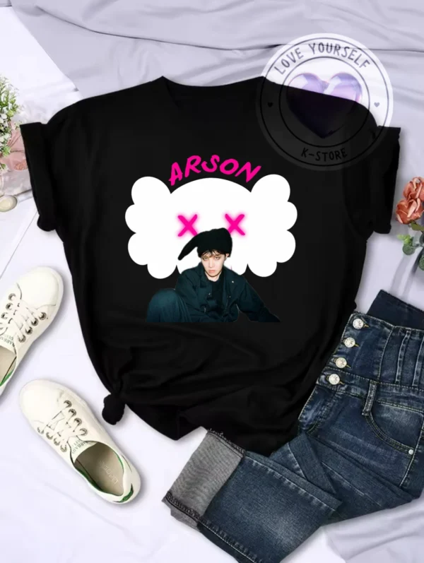 POLERA JH NEGRA NUBE