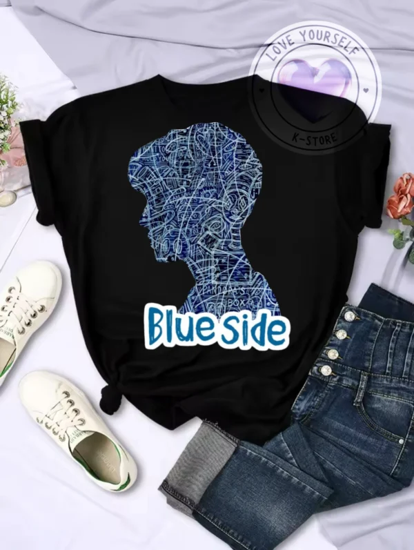 POLERA JH NEGRA SILUETA