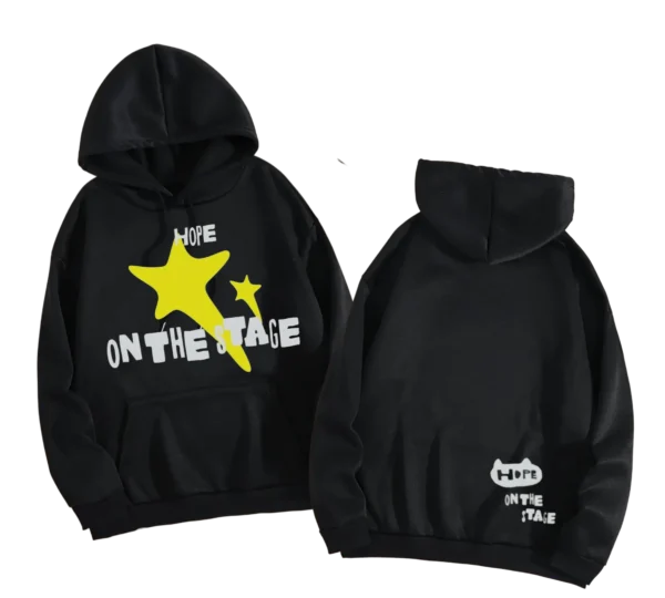 POLERON JH NEGRO ESTRELLA