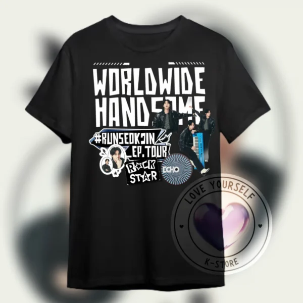 POLERA NEGRA JIN RUN