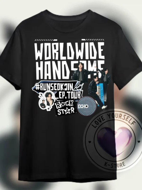 POLERA NEGRA JIN RUN