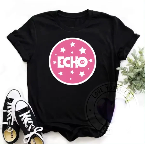 POLERA NEGRA JIN ECHO ESTRELLA