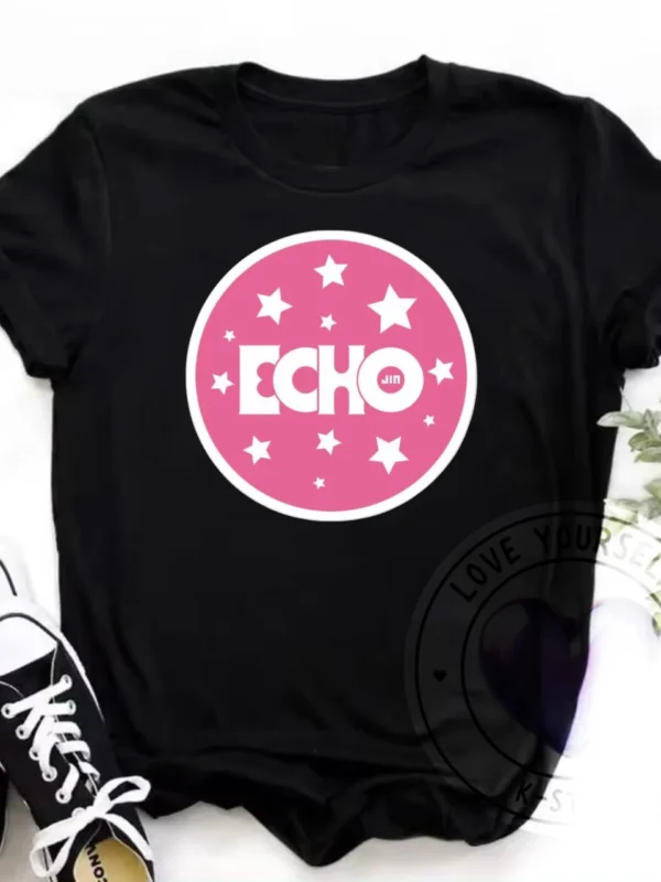 POLERA NEGRA JIN ECHO ESTRELLA