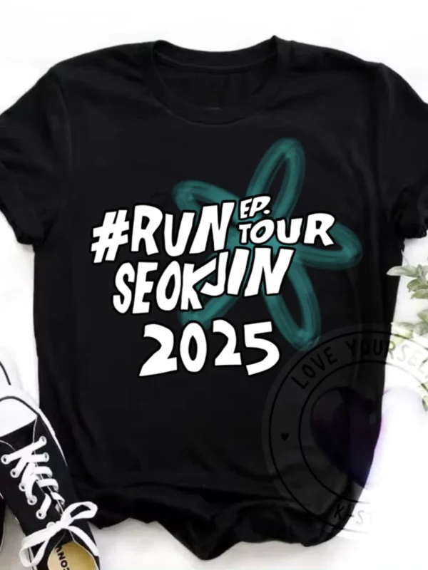 POLERA NEGRA JIN RUN EP TOUR