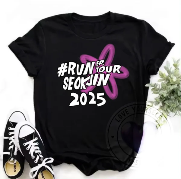 POLERA NEGRA JIN RUN FLOR