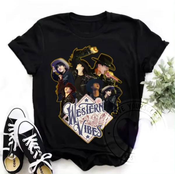 POLERA NEGRA JIN WESTERN