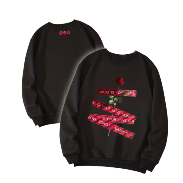 POLERON NEGRO ARIRANG SIN GORRO