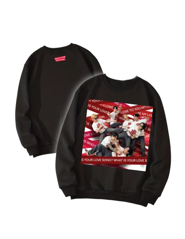 POLERON NEGRO SIN GORRO BTS2026